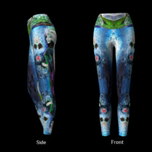 Cosmic Codes - Front + Side Yoga Pants