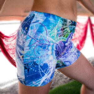 Multidimensional Yoga Shorts