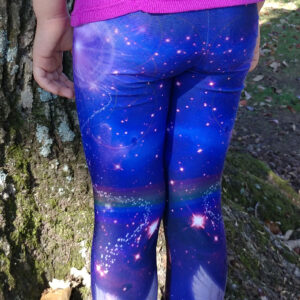 Sacred Art Clothing -Kids Yoga Pants Back