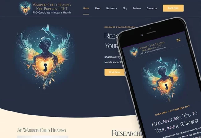 project_web-design-warriorchildhealing